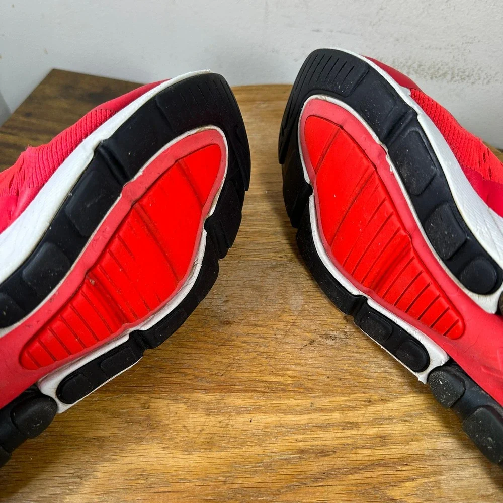 Nike Air Max 270 Mens Red Black White Sneakers AH8050-601 Size 8.5